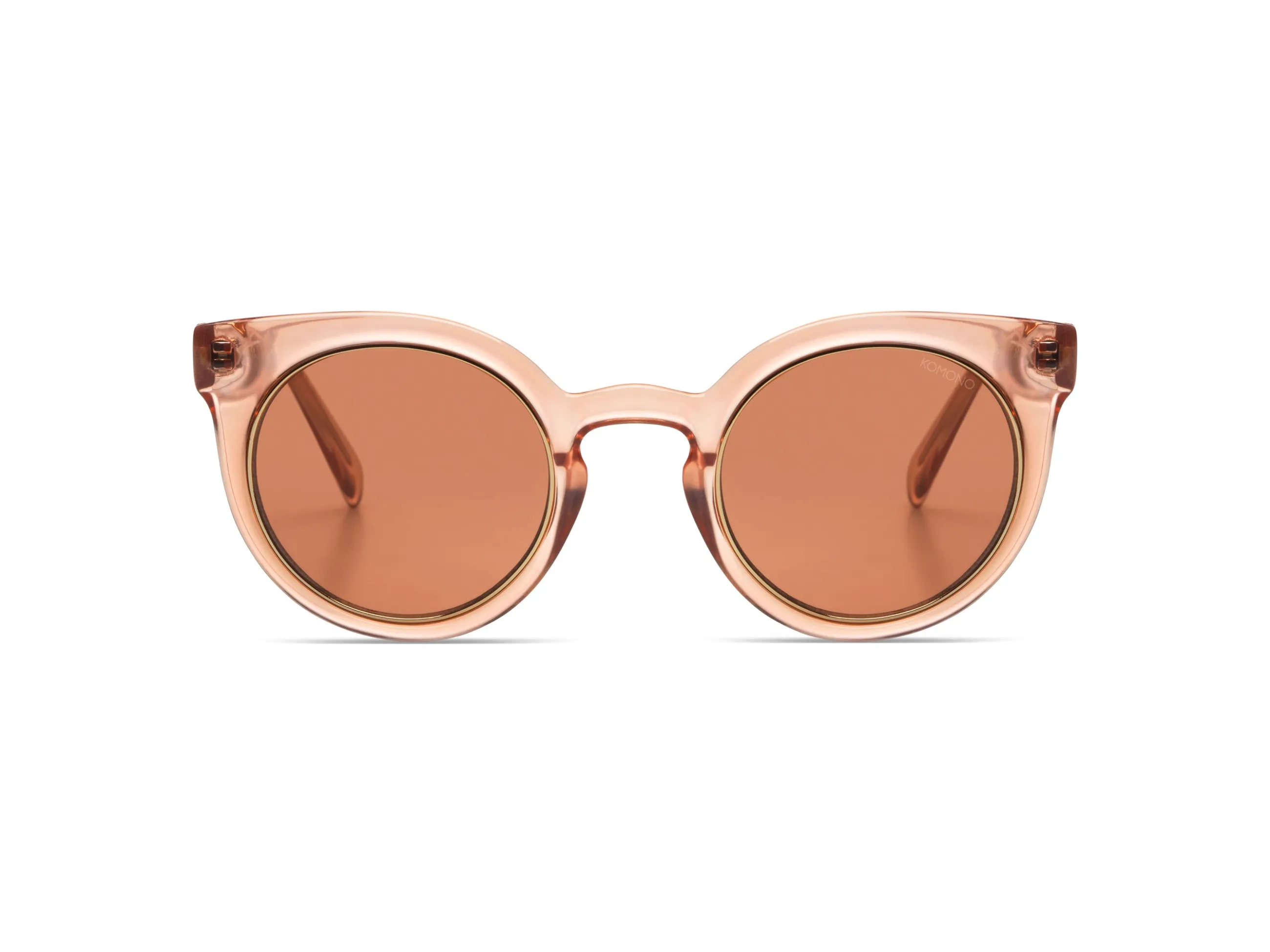 KOMONO Cateye | Ronde | Lulu Dry Rose Gold Rim