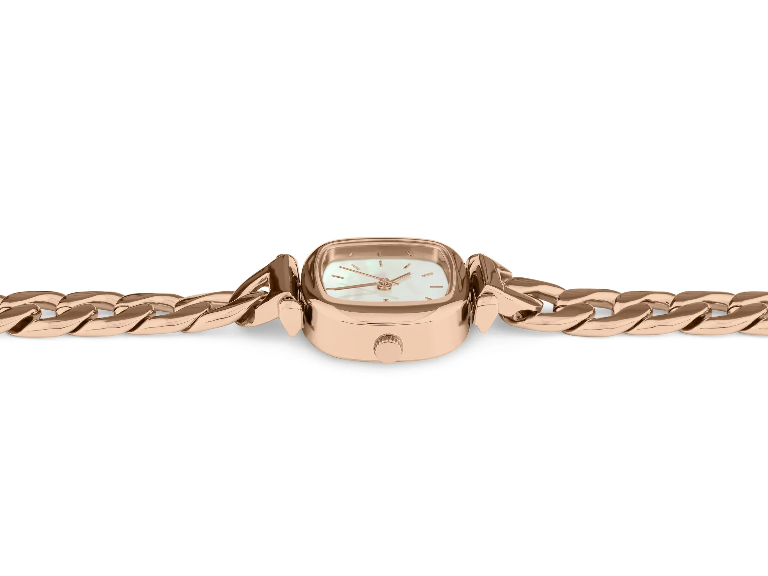 KOMONO Xs | Moneypenny Revolt Rose Gold White