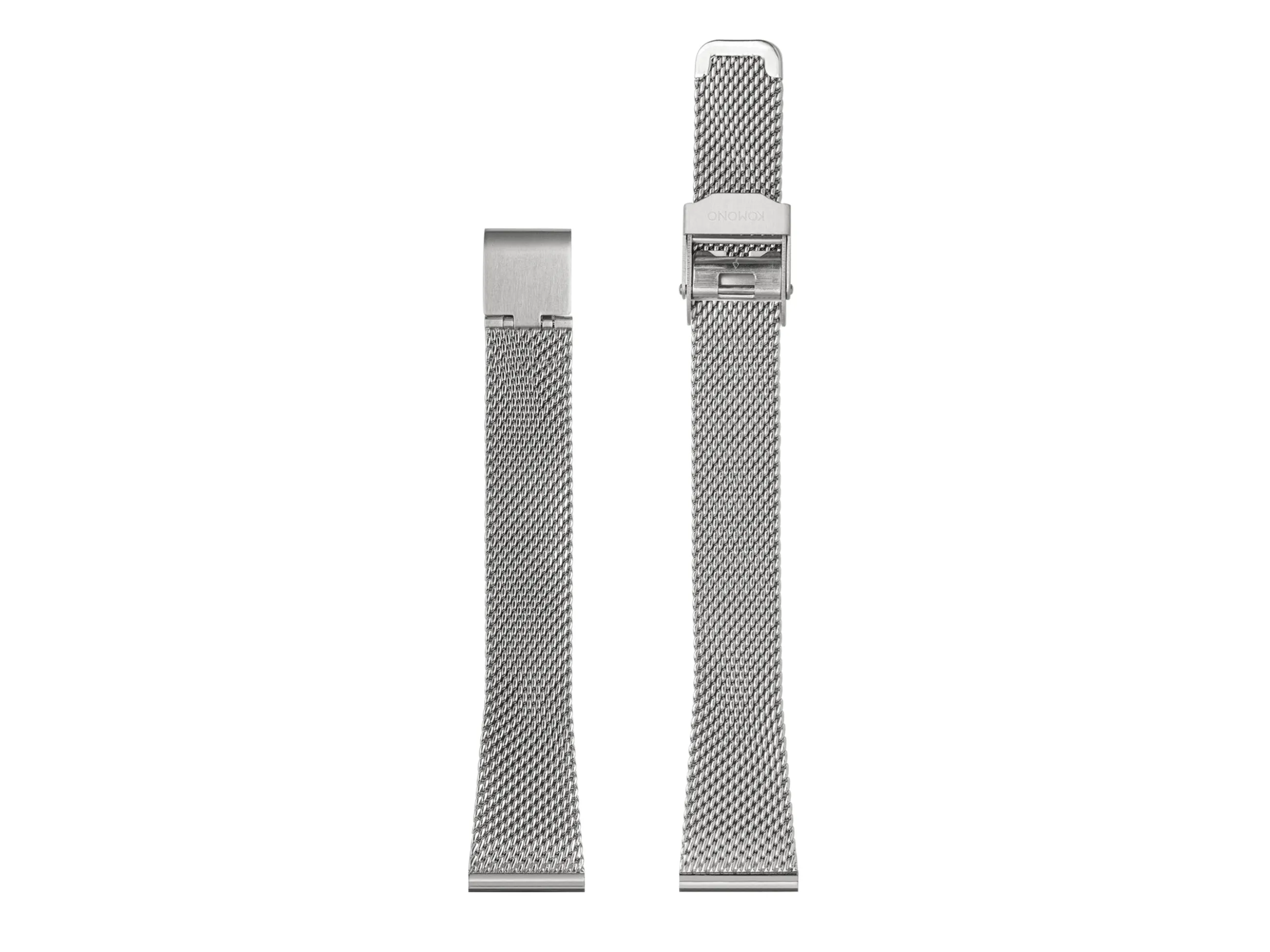 KOMONO Bracelets | Strap 12 - Mesh Silver